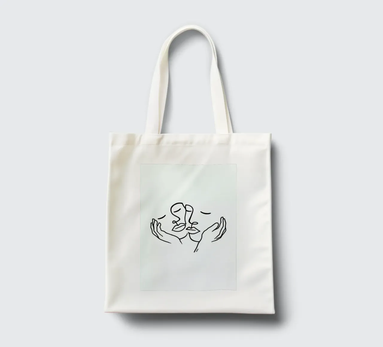 Touching borsa in juta da Ninhol
