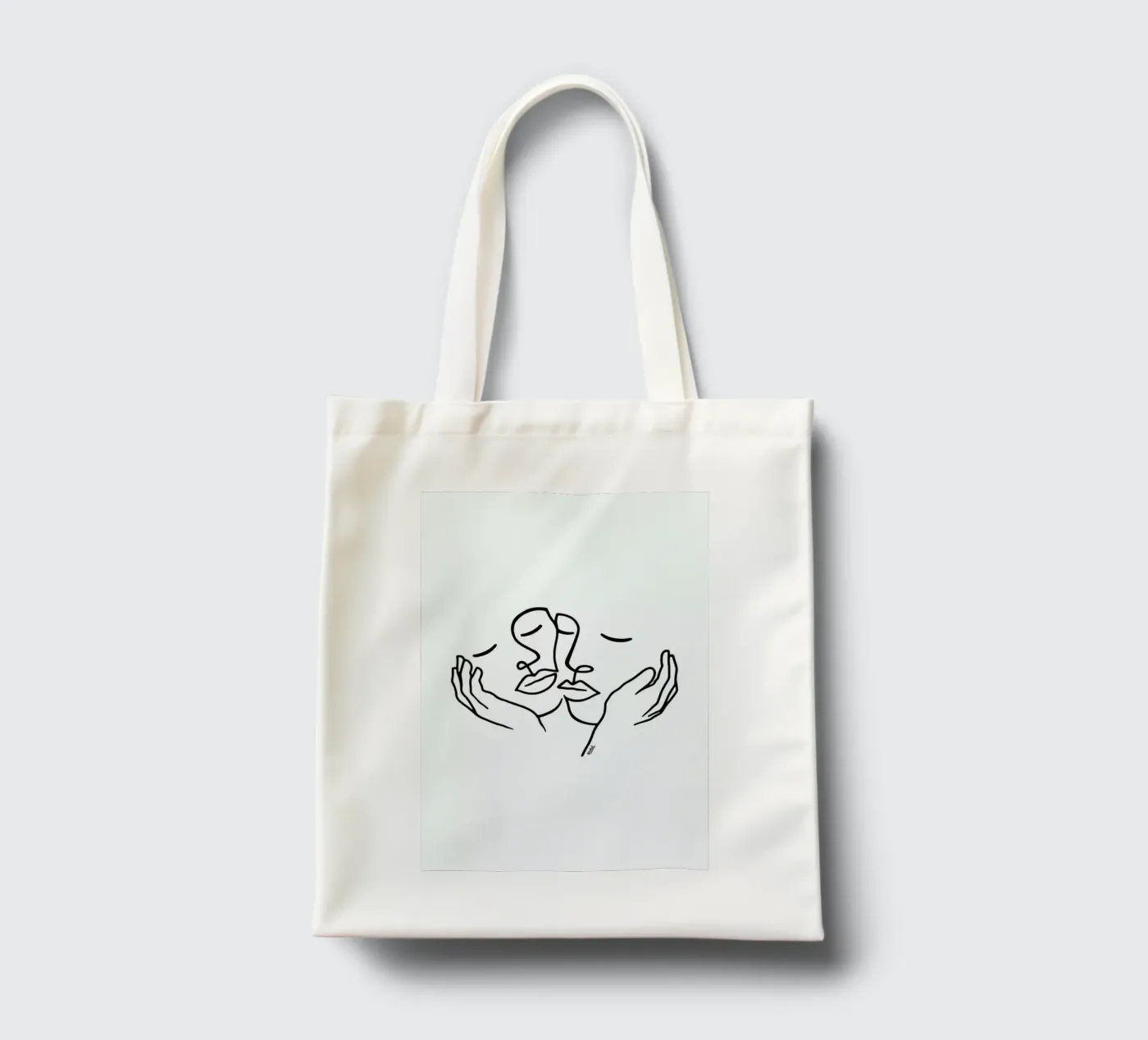 Touching borsa in juta da Ninhol