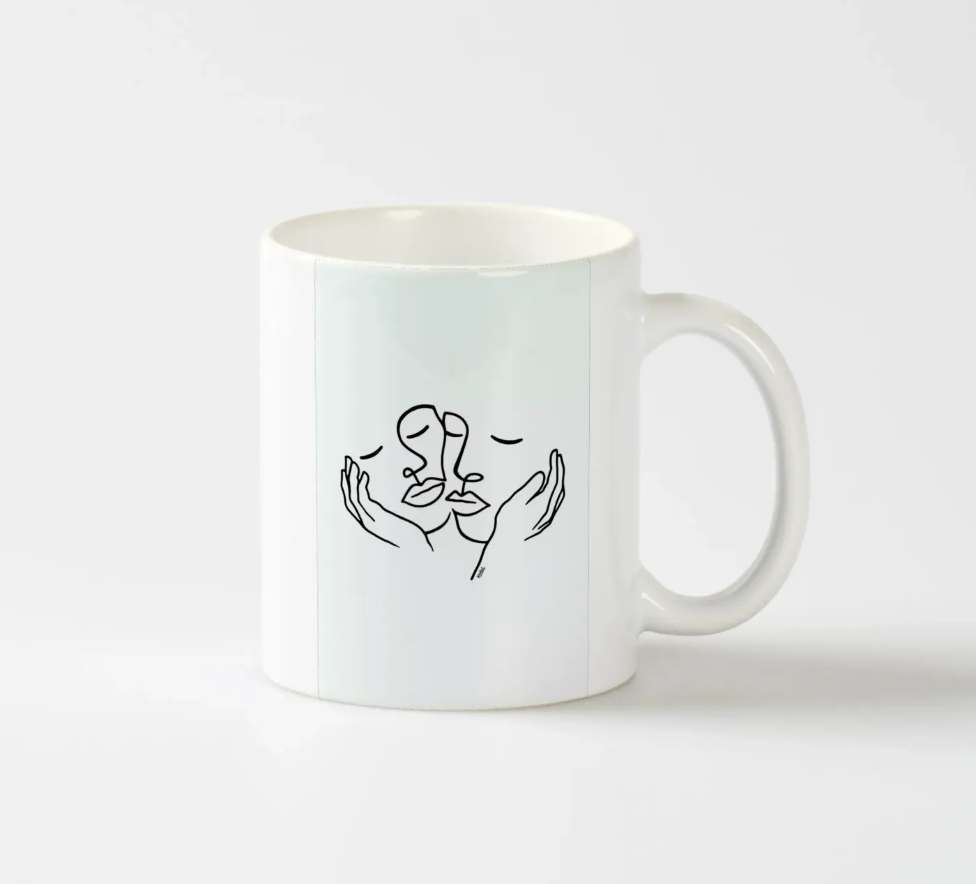 Touching tazza in ceramica da Ninhol