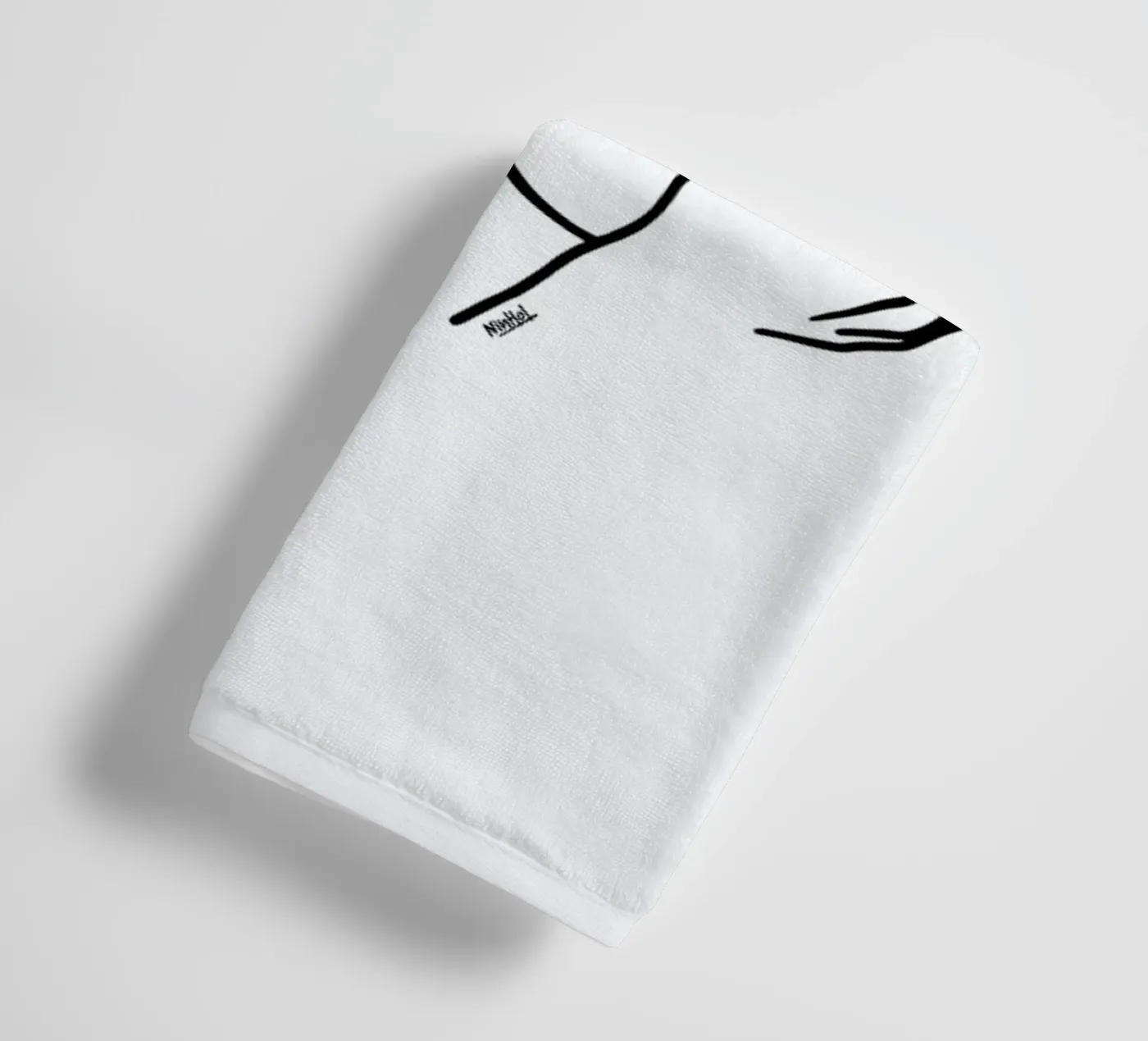 Touching towel by Ninhol