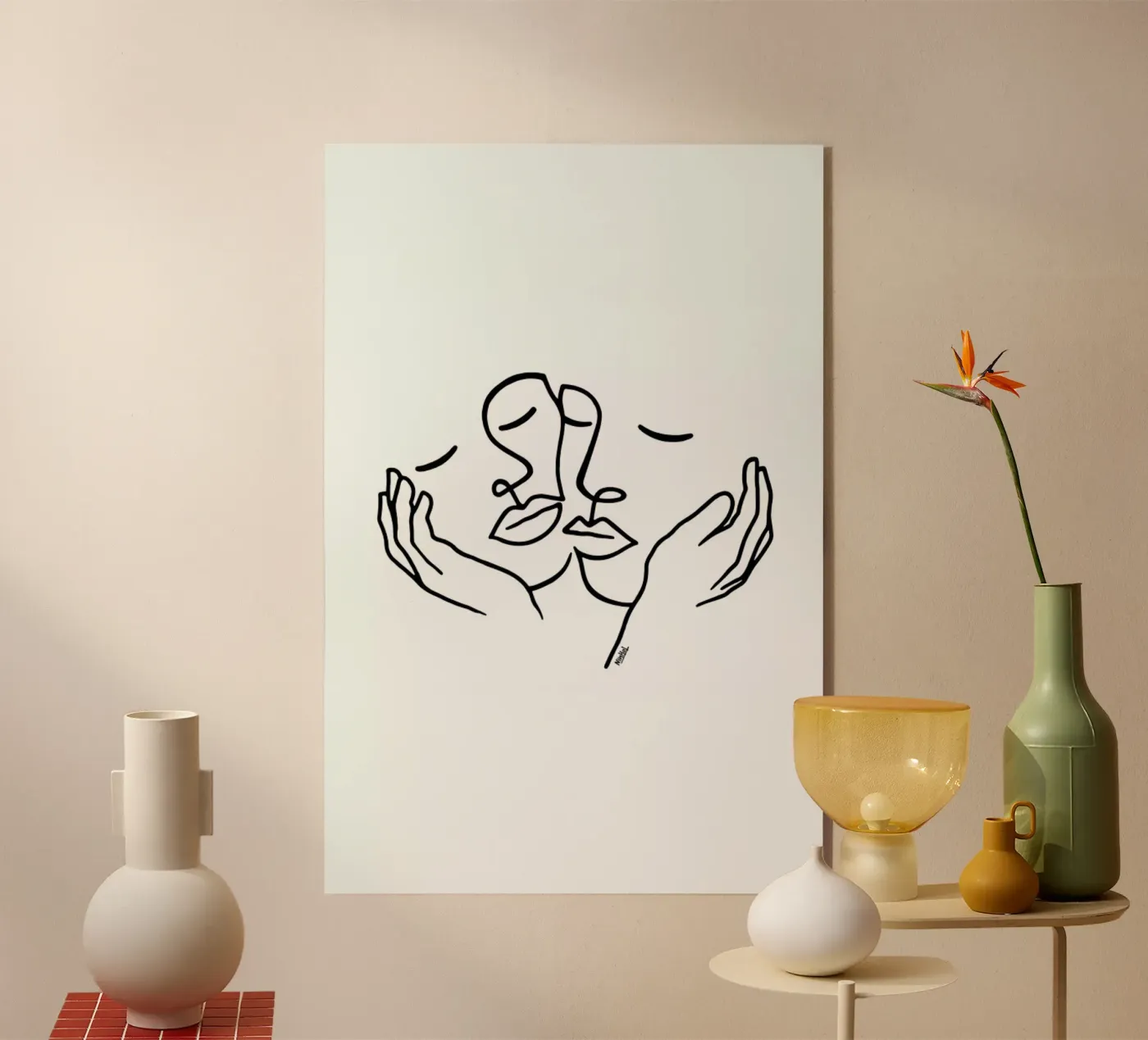 Touching plexiglass da Ninhol