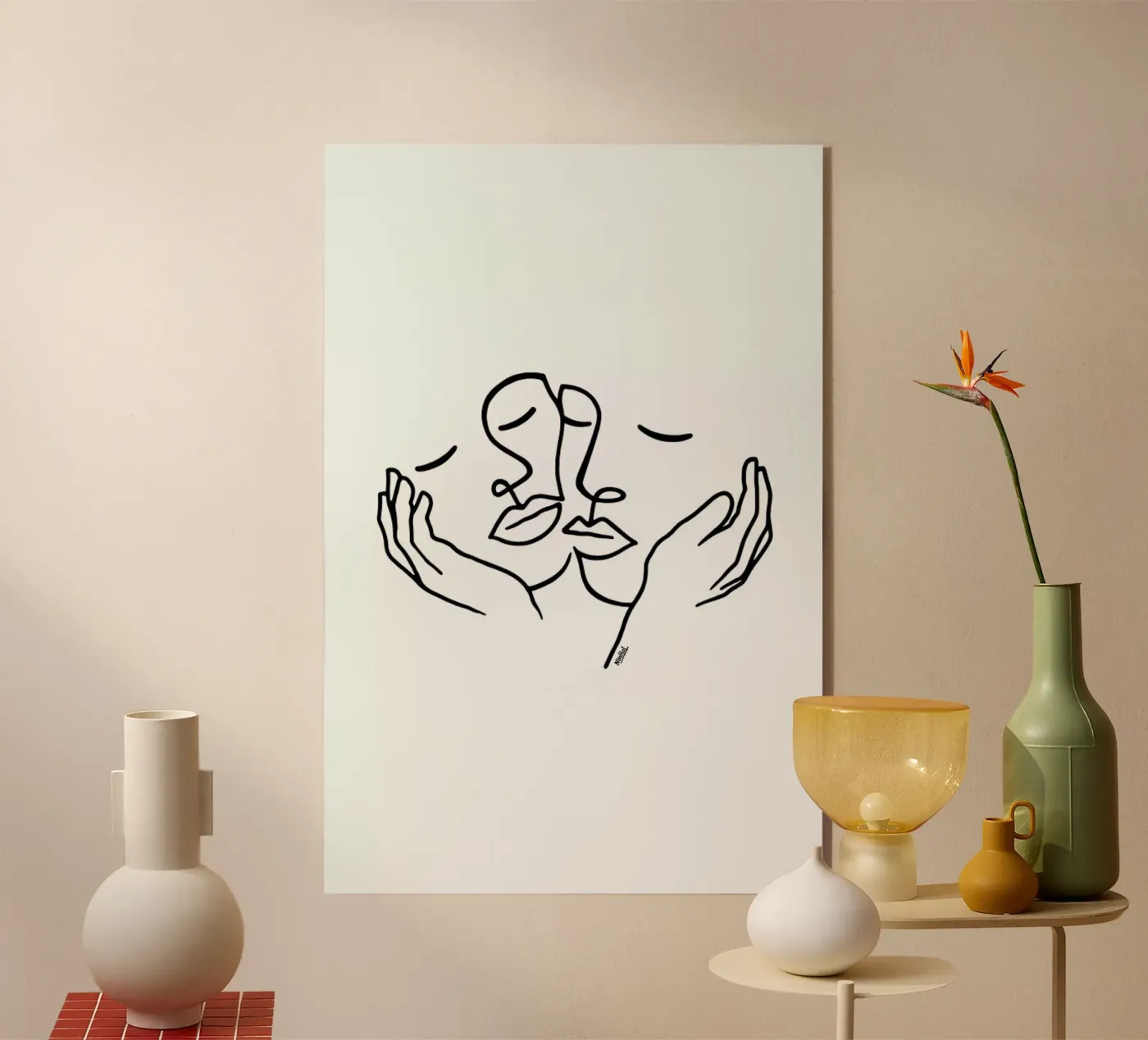 Touching plexiglas de Ninhol