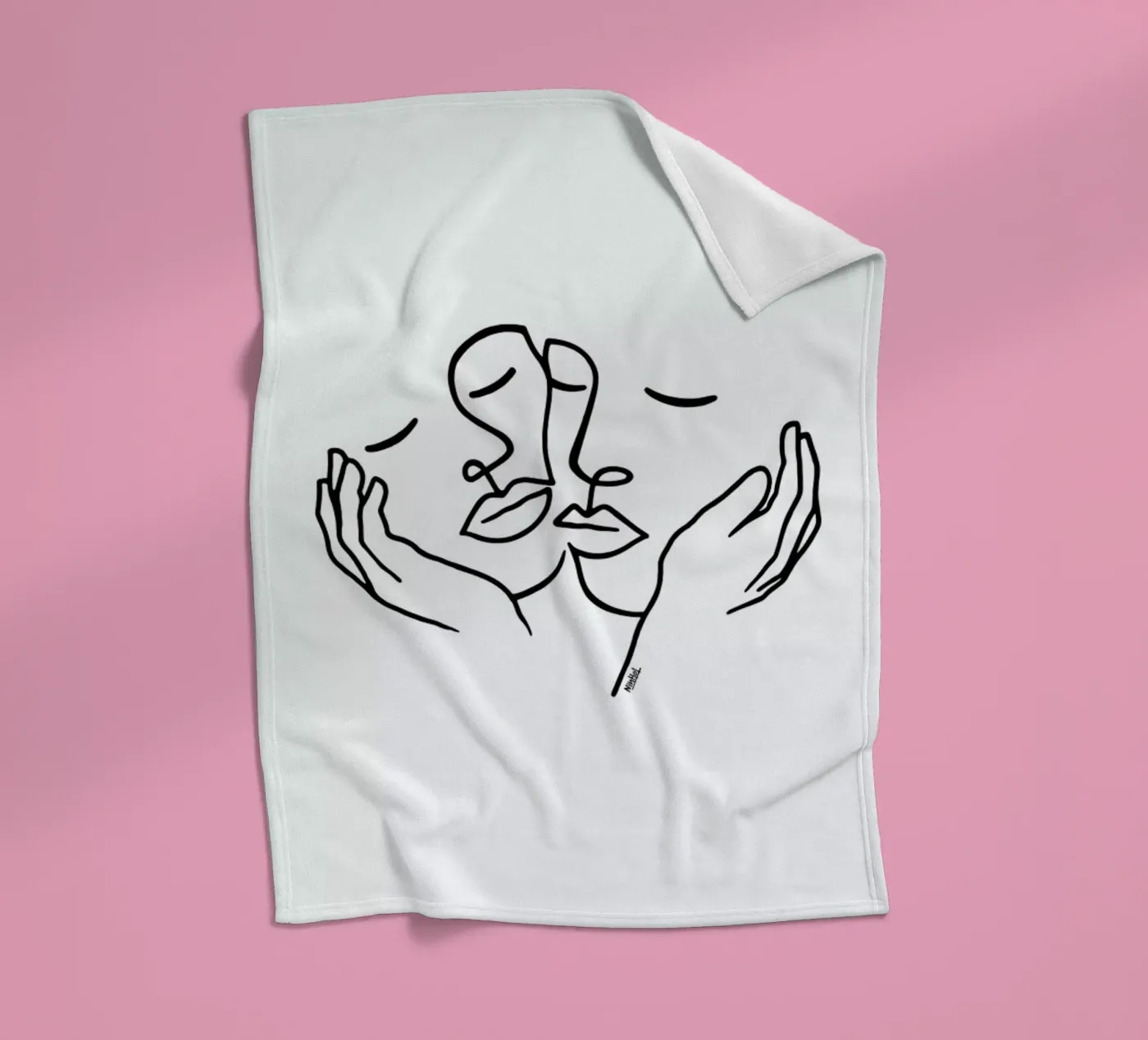 Touching Fleecedecke von Ninhol