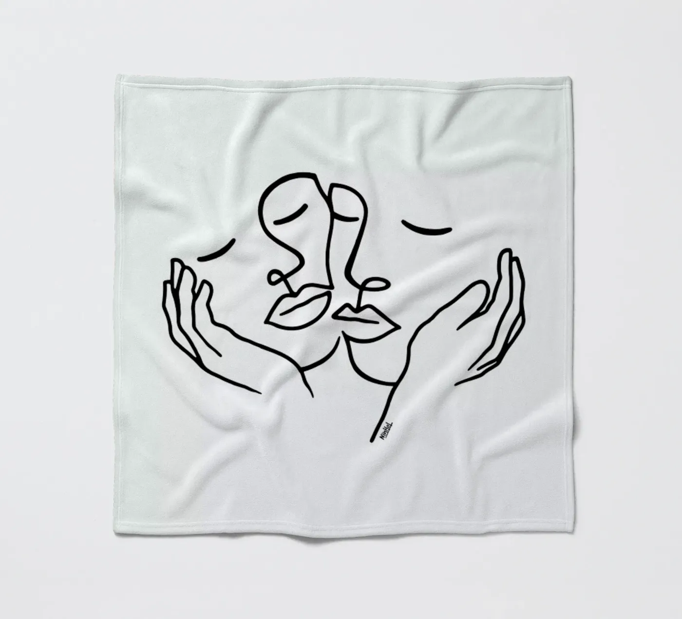 Touching Fleecedecke von Ninhol