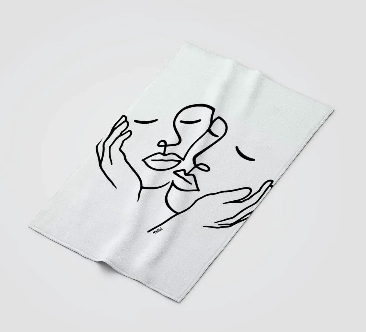 Touching fleecedeken van Ninhol