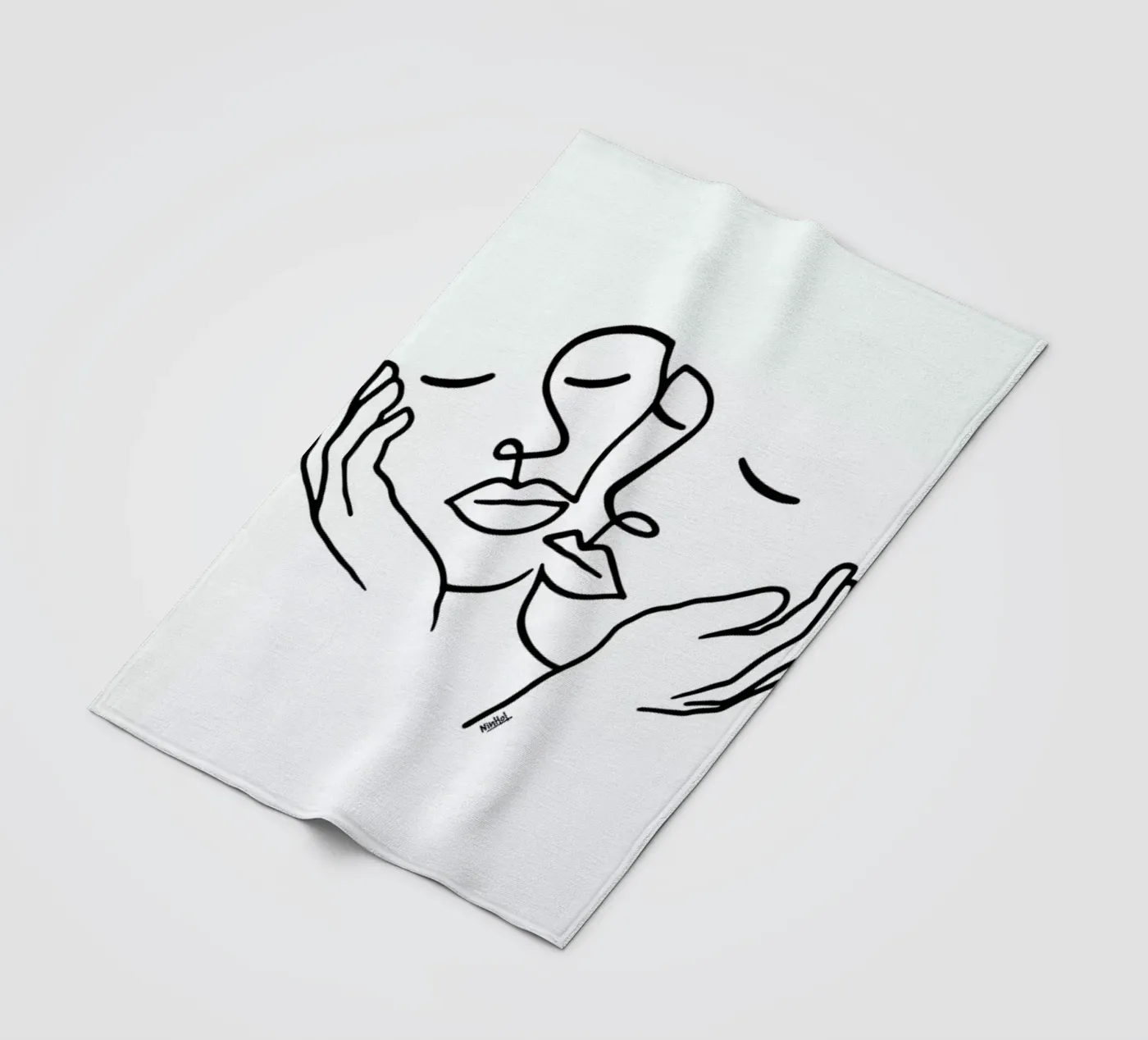 Touching fleecedeken van Ninhol