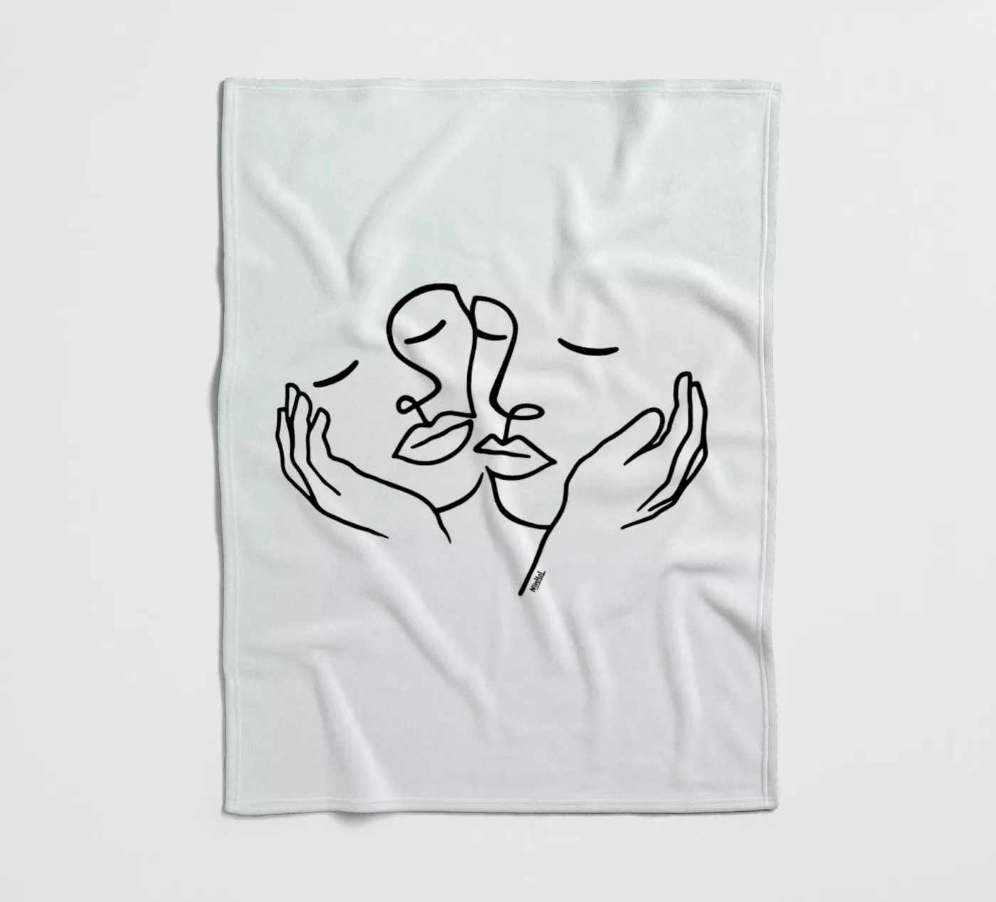 Touching Fleecedecke von Ninhol