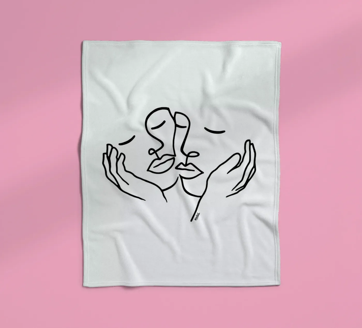 Touching Fleecedecke von Ninhol