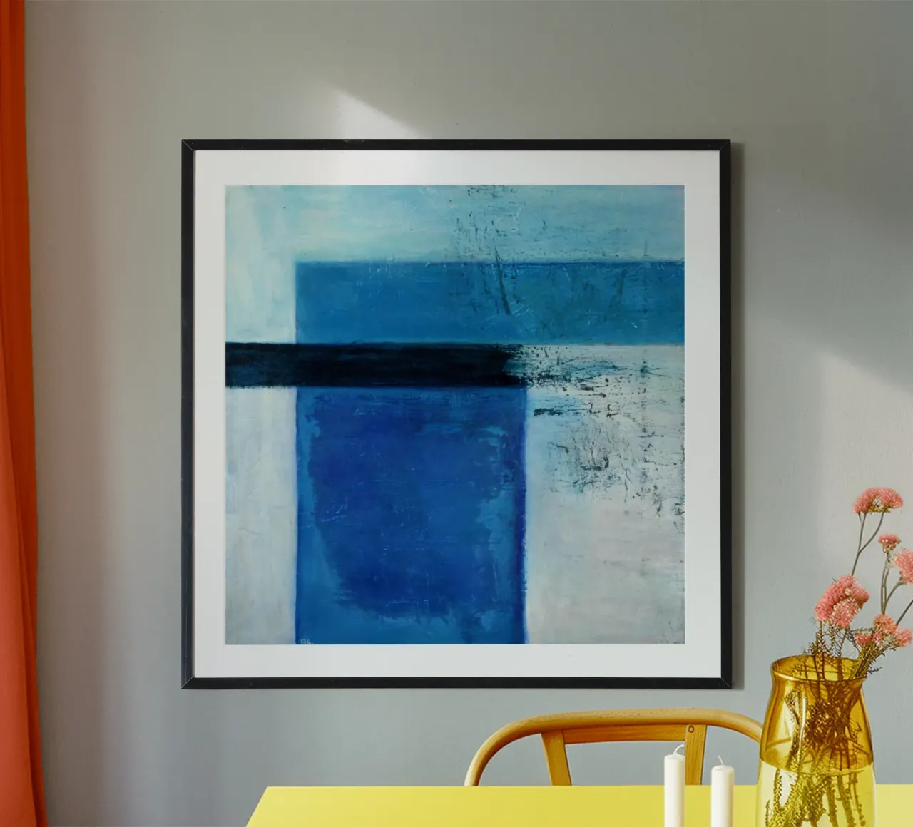 Ins Blaue Hahnemühle von Anita Gewald