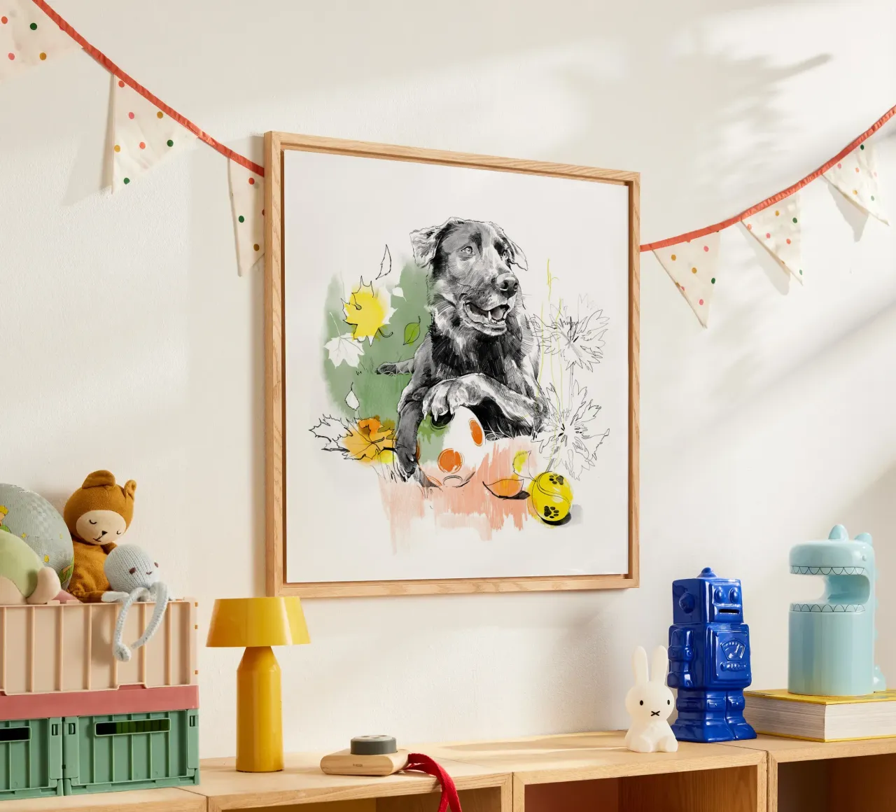 Dog plexiglass da DrawDraw