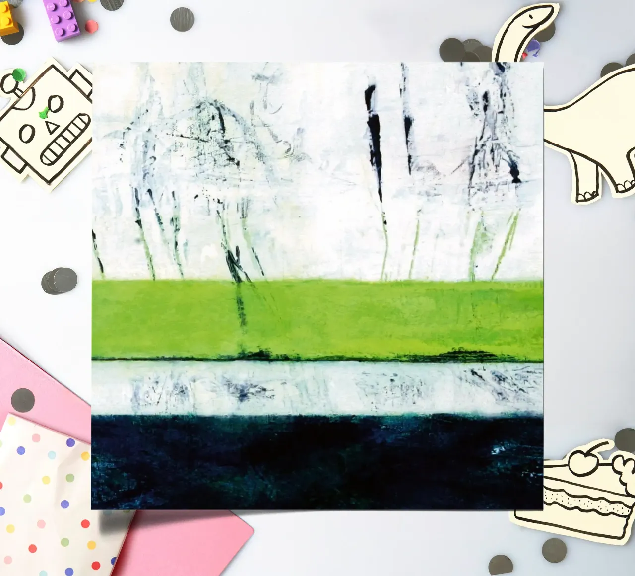 Untiefe sticker sheet by Anita Gewald