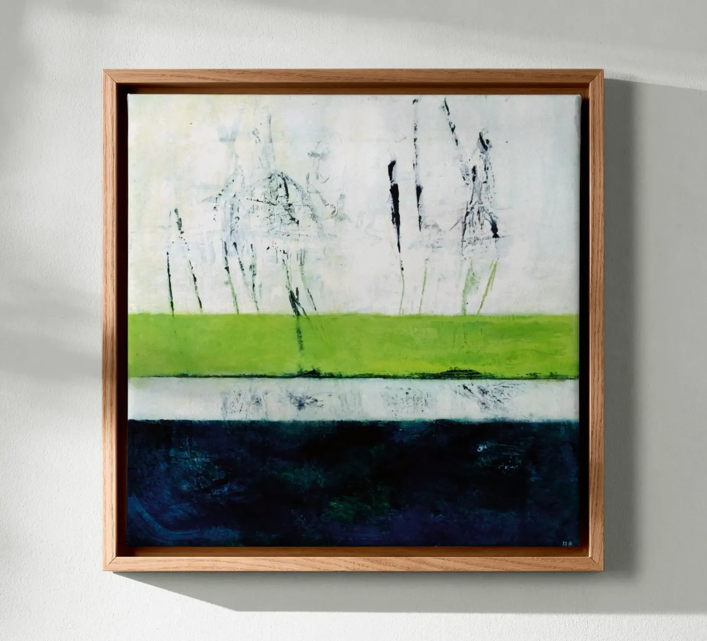 Untiefe canvas by Anita Gewald