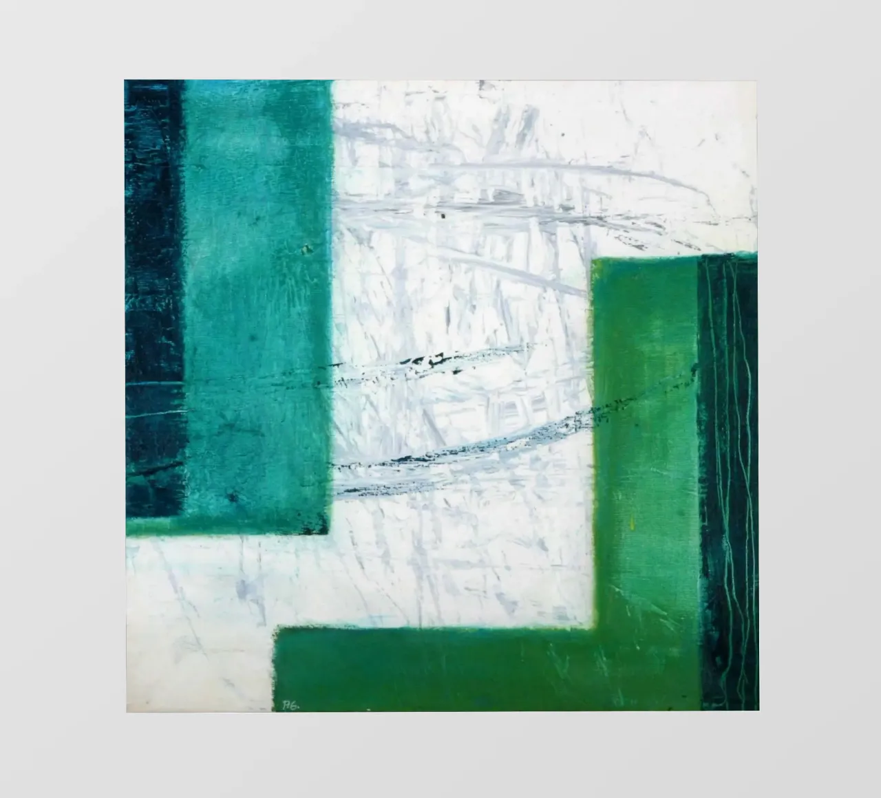 Weg fotobehang van Anita Gewald