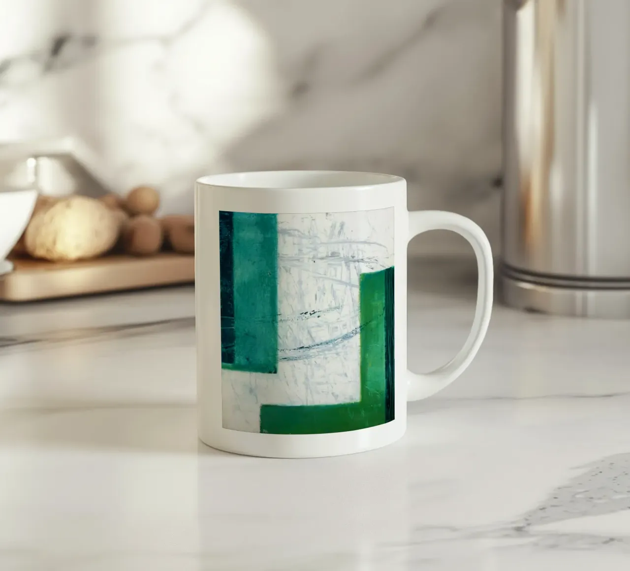 Weg ceramic mug by Anita Gewald