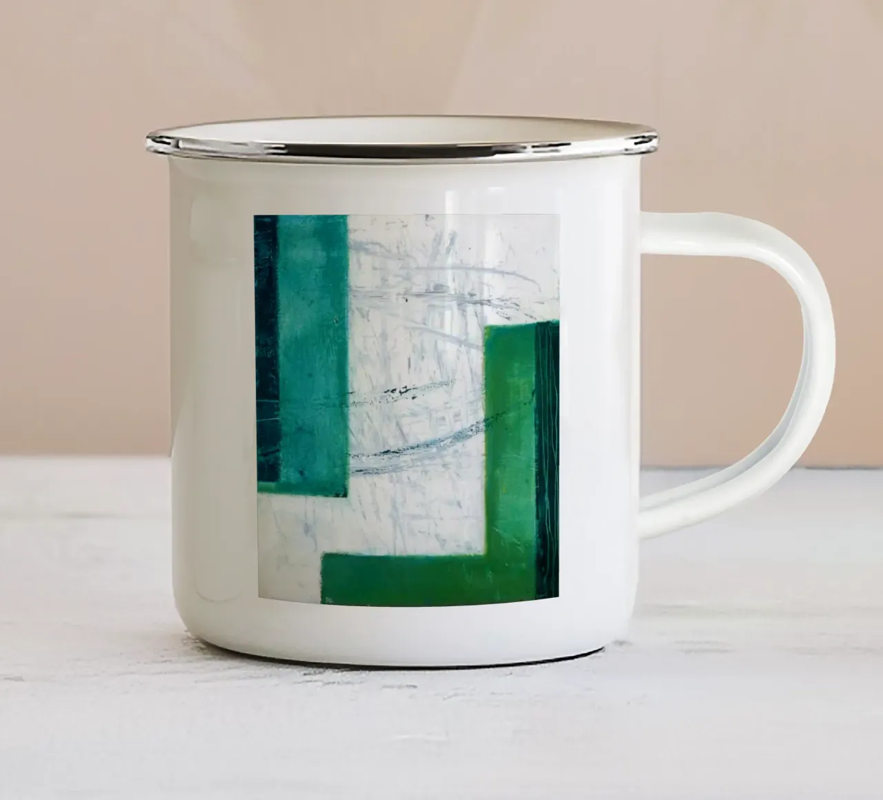 Weg tazza in smalto da Anita Gewald