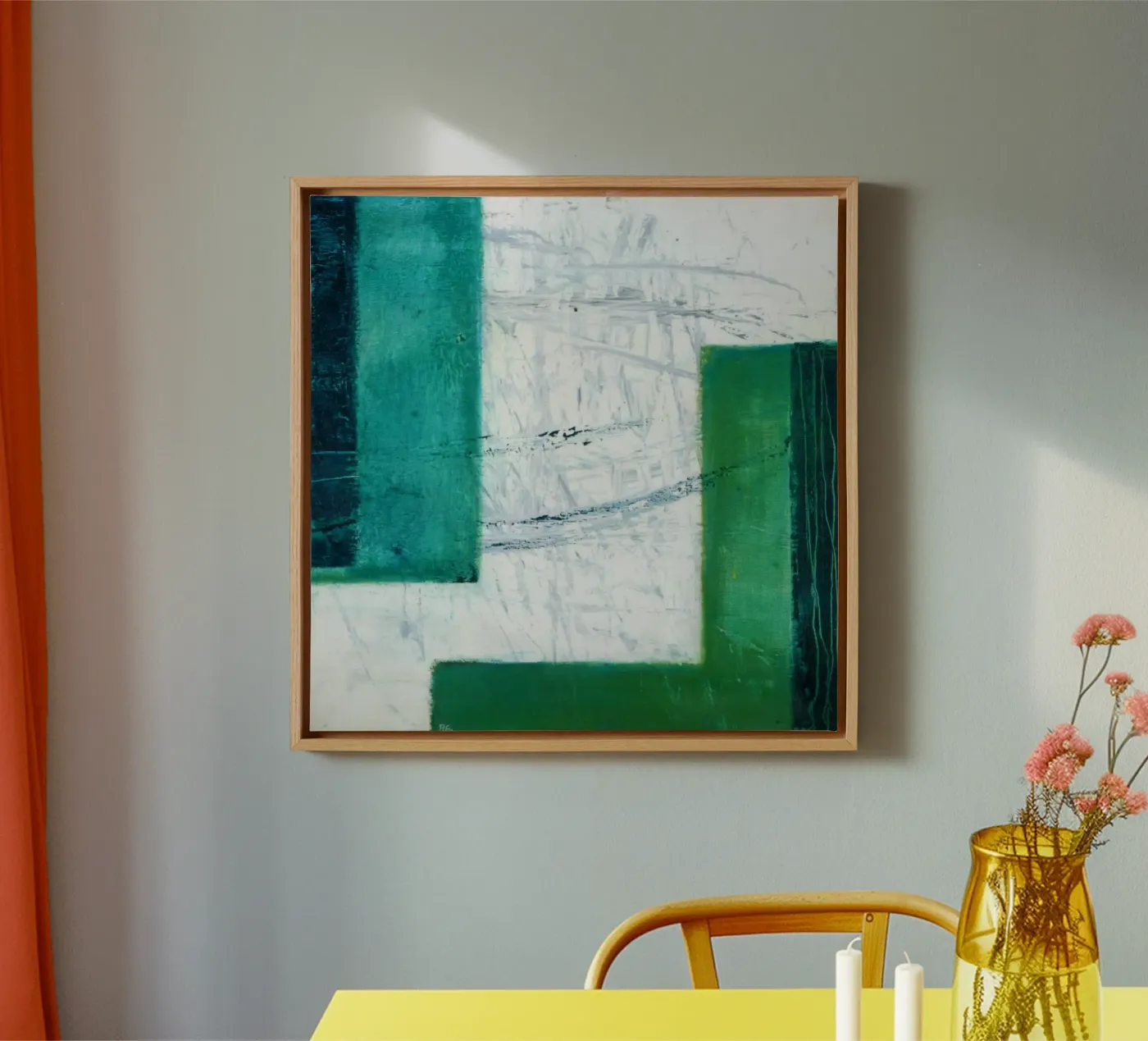 Weg canvas by Anita Gewald