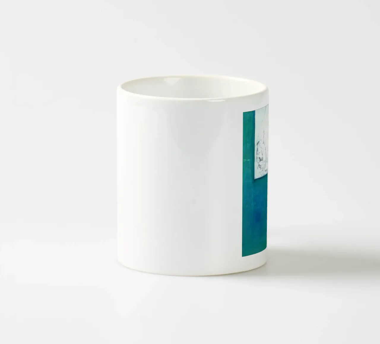 Winter ceramic mug by Anita Gewald