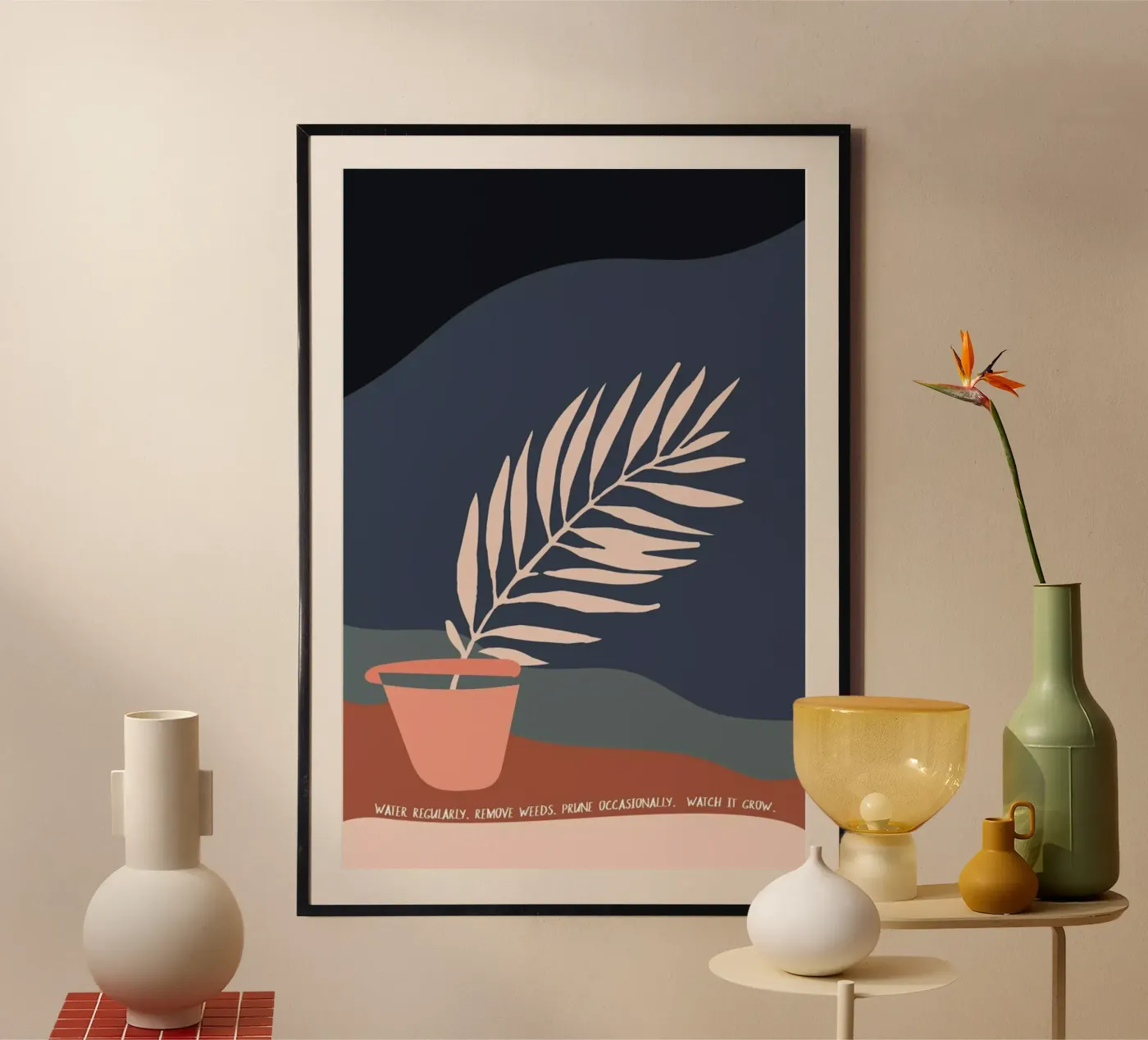 Water Regularly poster by The Native State