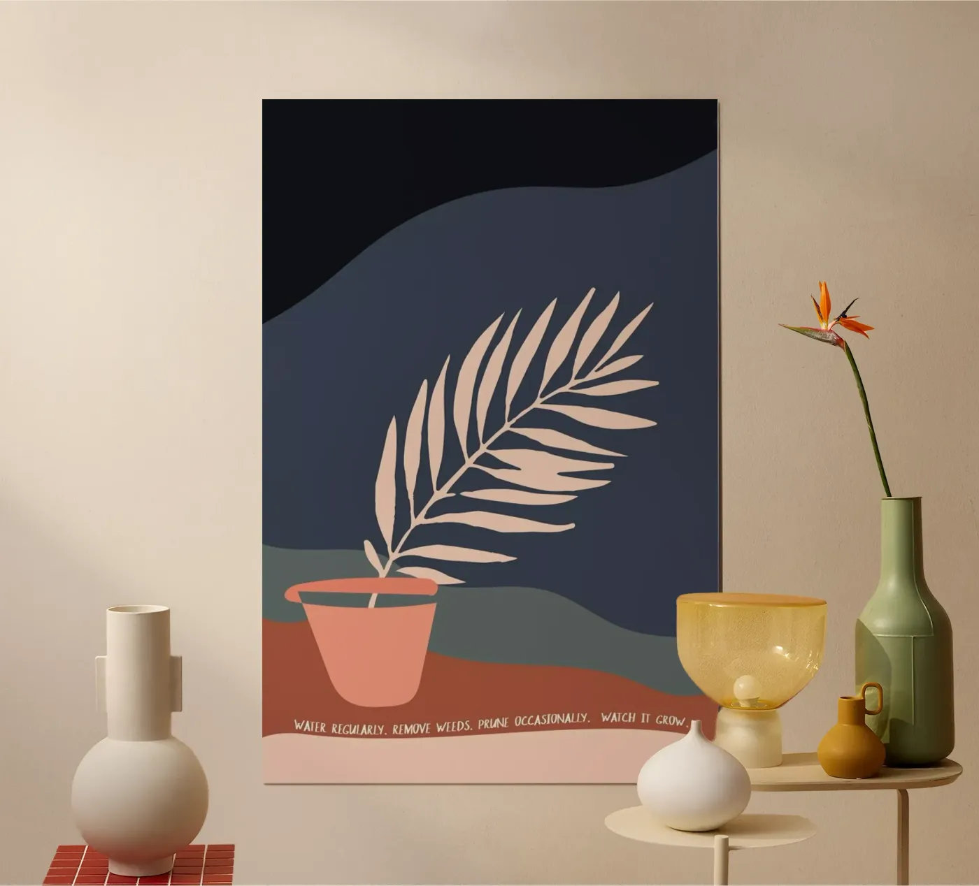 Water Regularly poster by The Native State