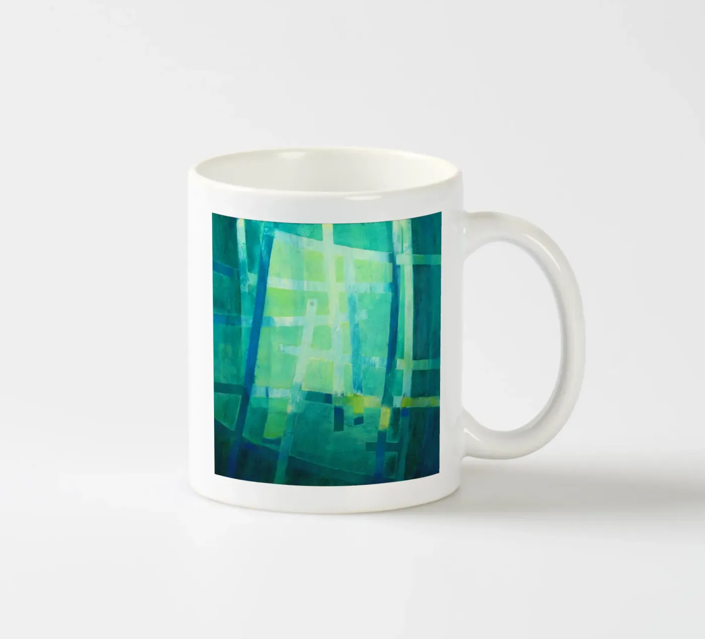 Blickwinkel ceramic mug by Anita Gewald