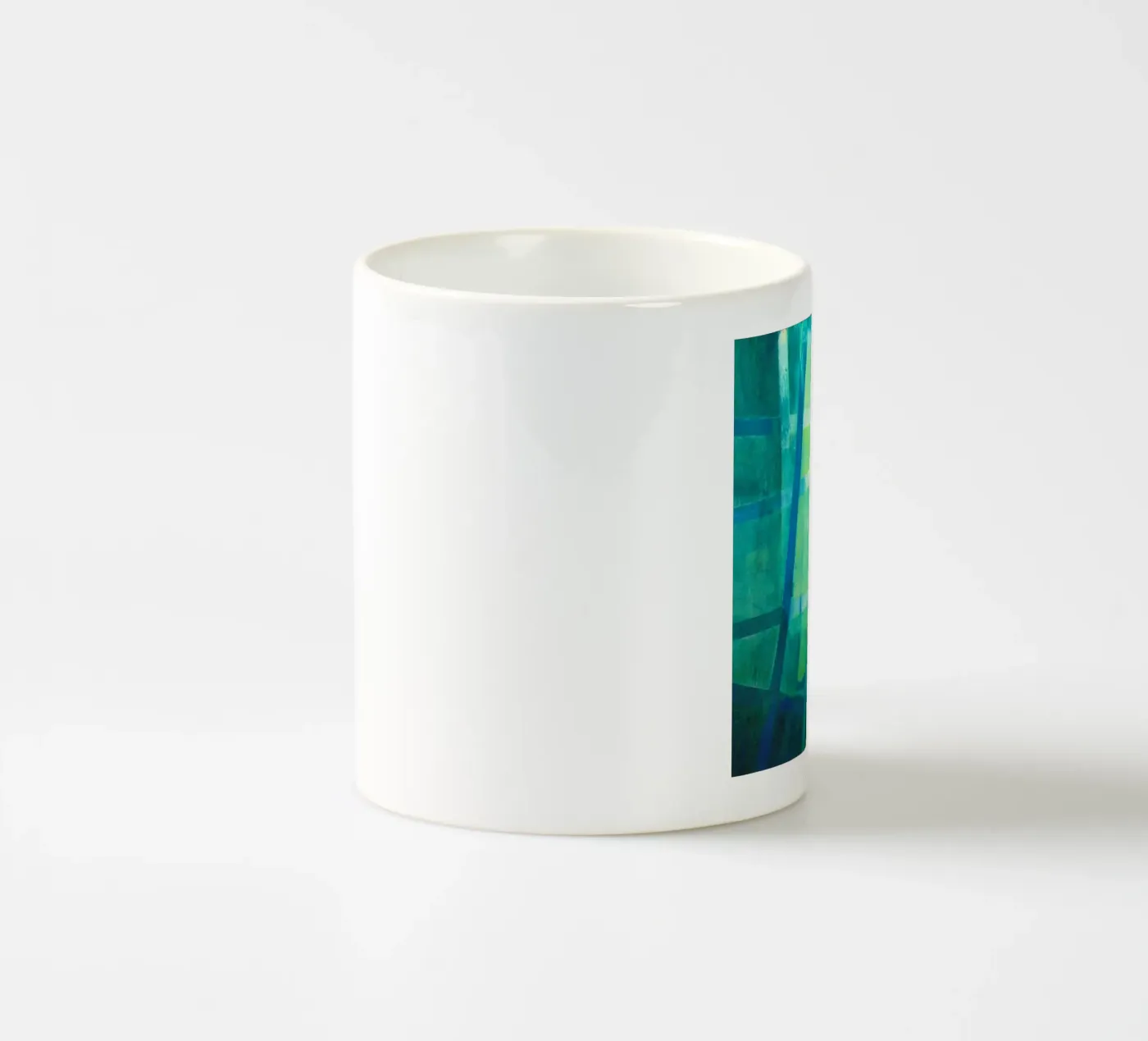 Blickwinkel ceramic mug by Anita Gewald