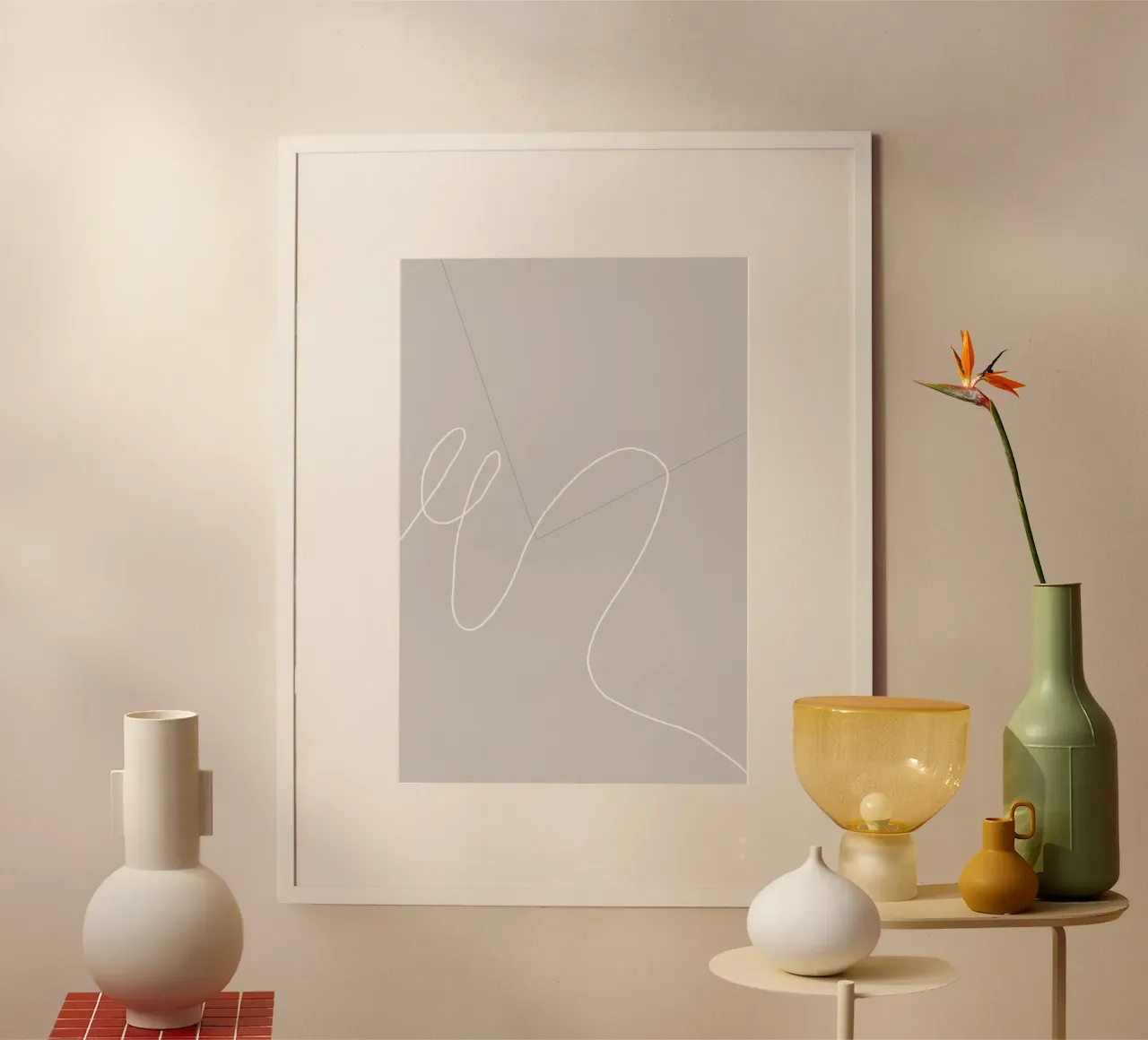 MA poster con telaio in legno da 170QM