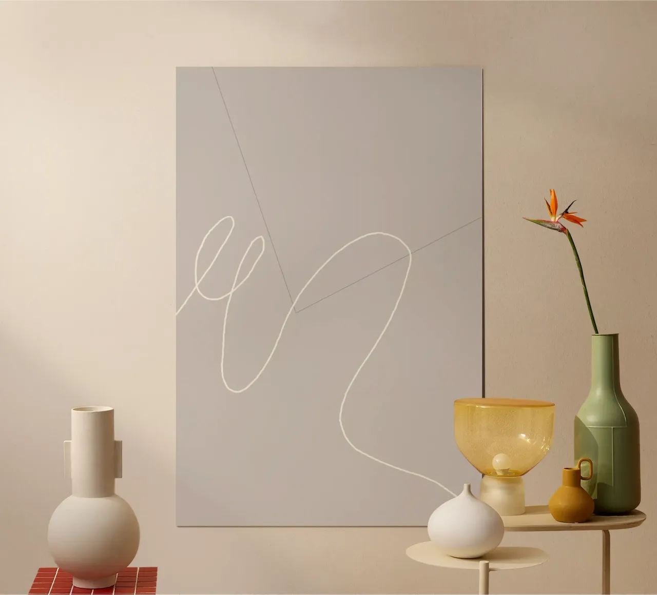 MA poster con telaio in legno da 170QM