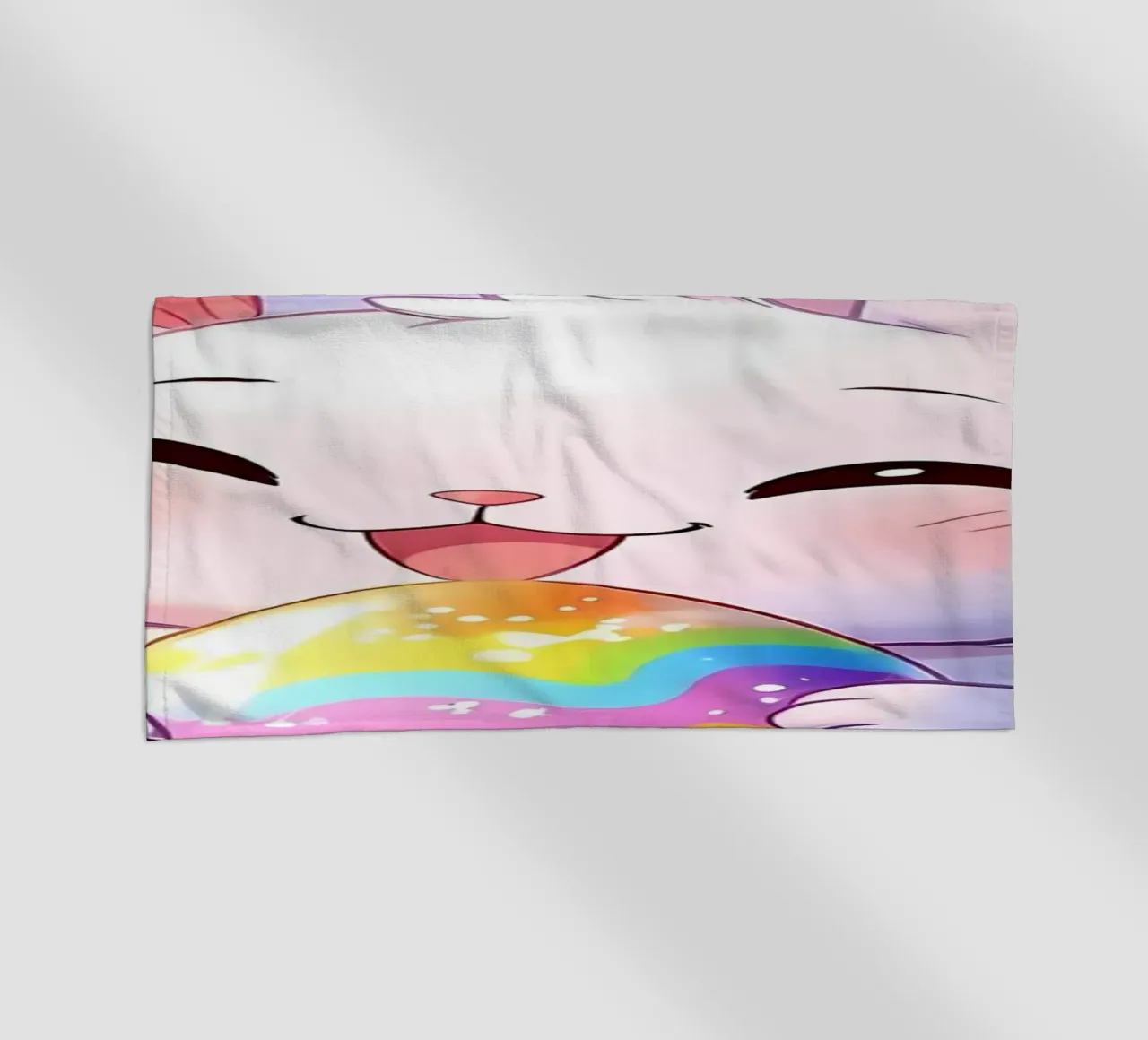 Uovo di Pasqua colorato Coniglio telo mare da LM2KONE