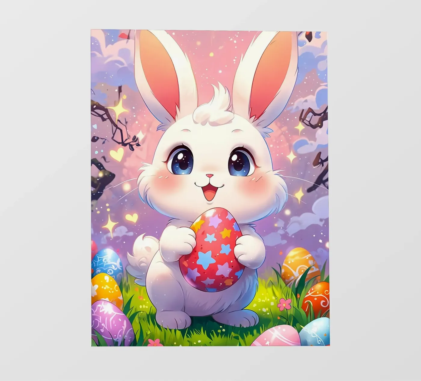 Red Easter egg photo wallpaper by LM2Kone