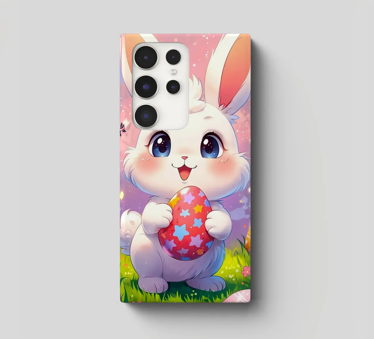 Red Easter egg cover samsung da LM2Kone