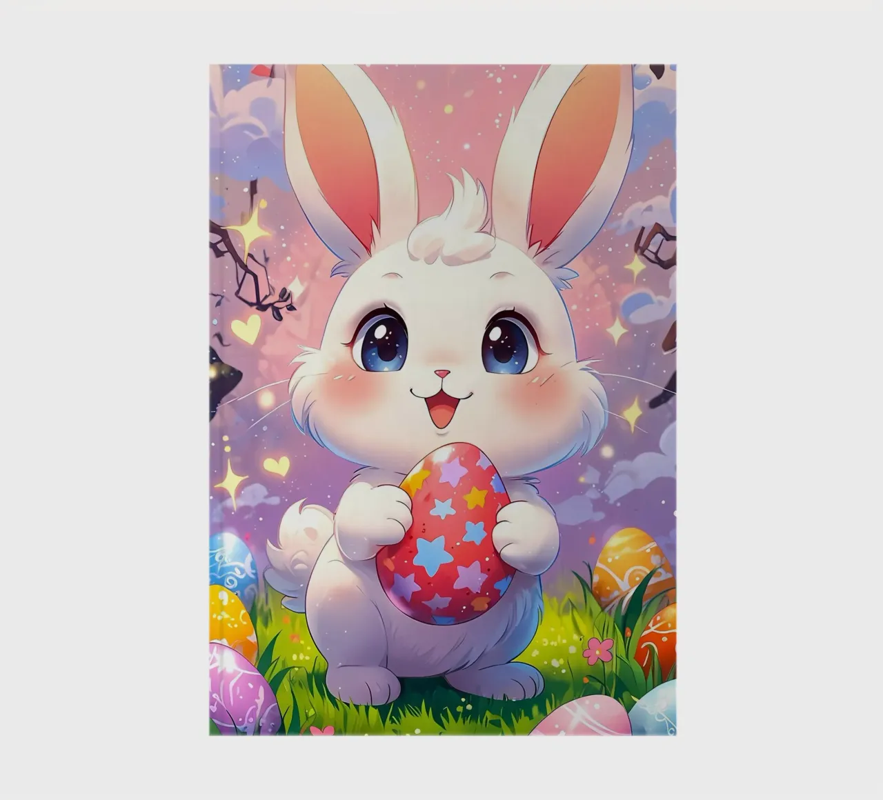 Red Easter egg notebook by LM2KONE