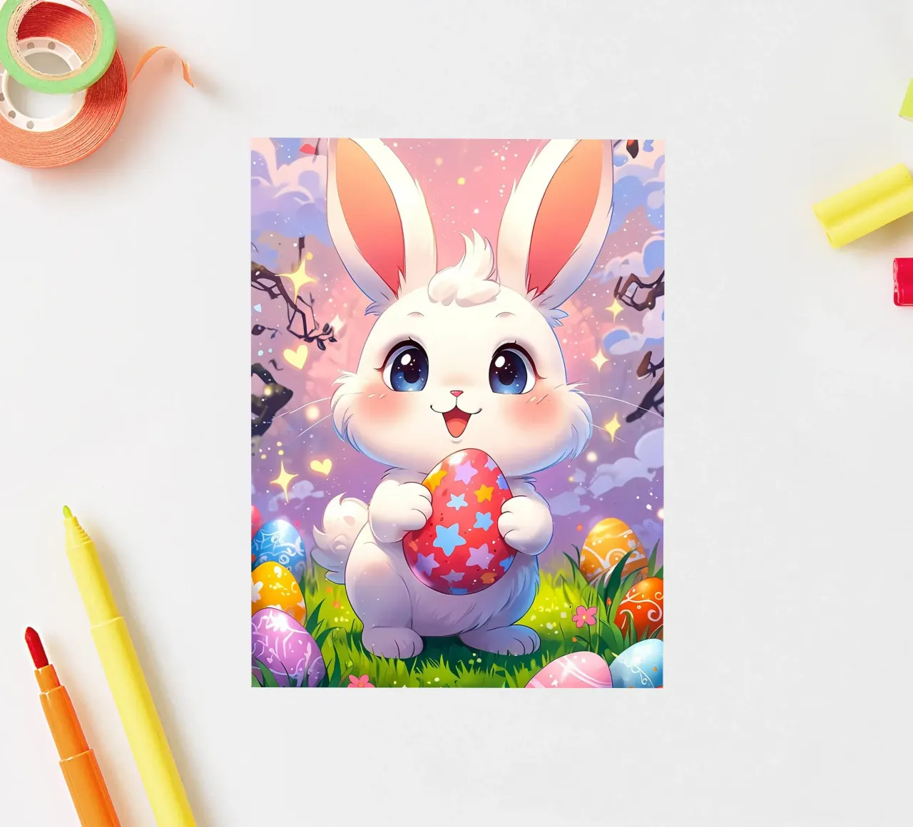 Red Easter egg sticker by LM2Kone
