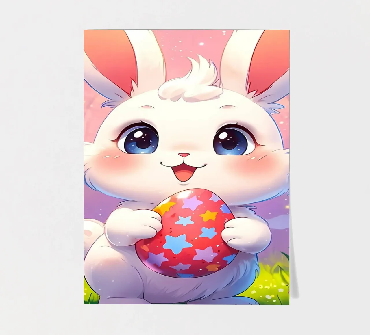 Red Easter egg sticker sheet by LM2Kone