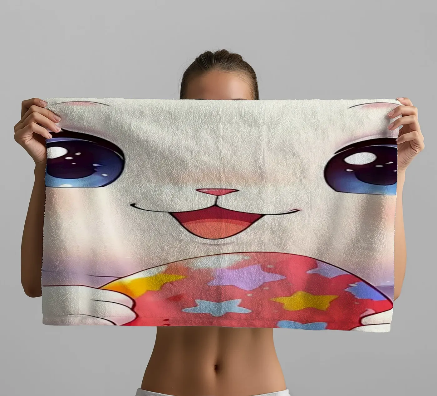 Rotes Osterei Handtuch von LM2Kone