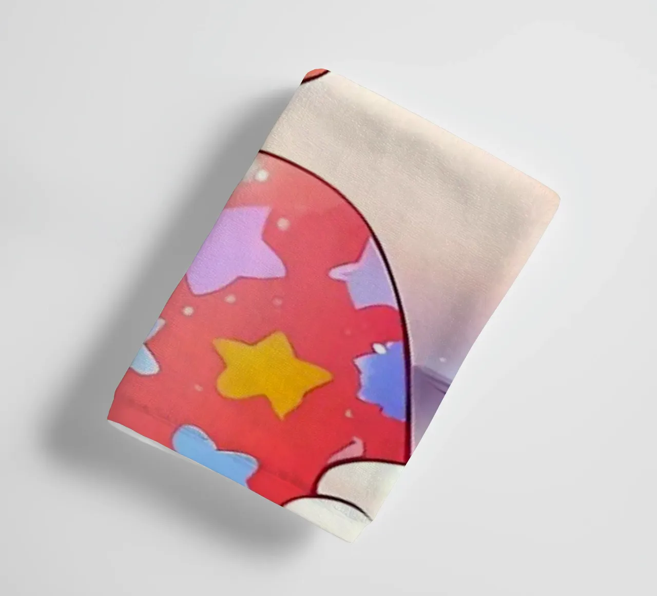 Red Easter egg towel by LM2Kone