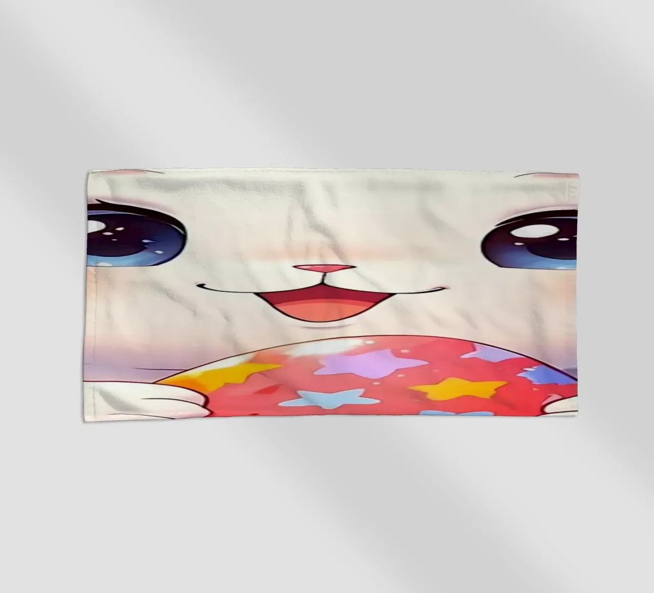 Uovo di Pasqua rosso telo mare da LM2Kone