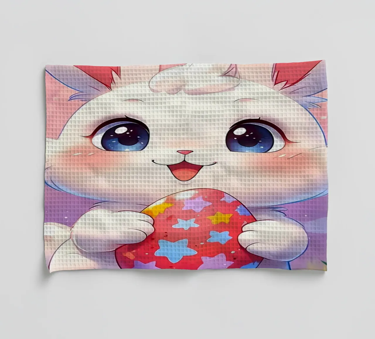 Red Easter egg Geschirrtuch von LM2Kone