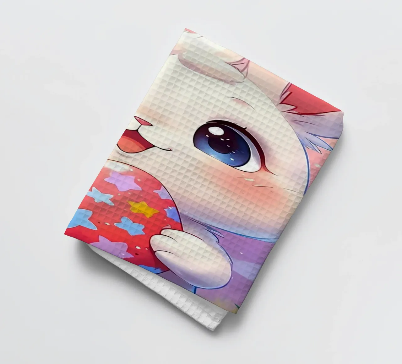 Red Easter egg Geschirrtuch von LM2Kone