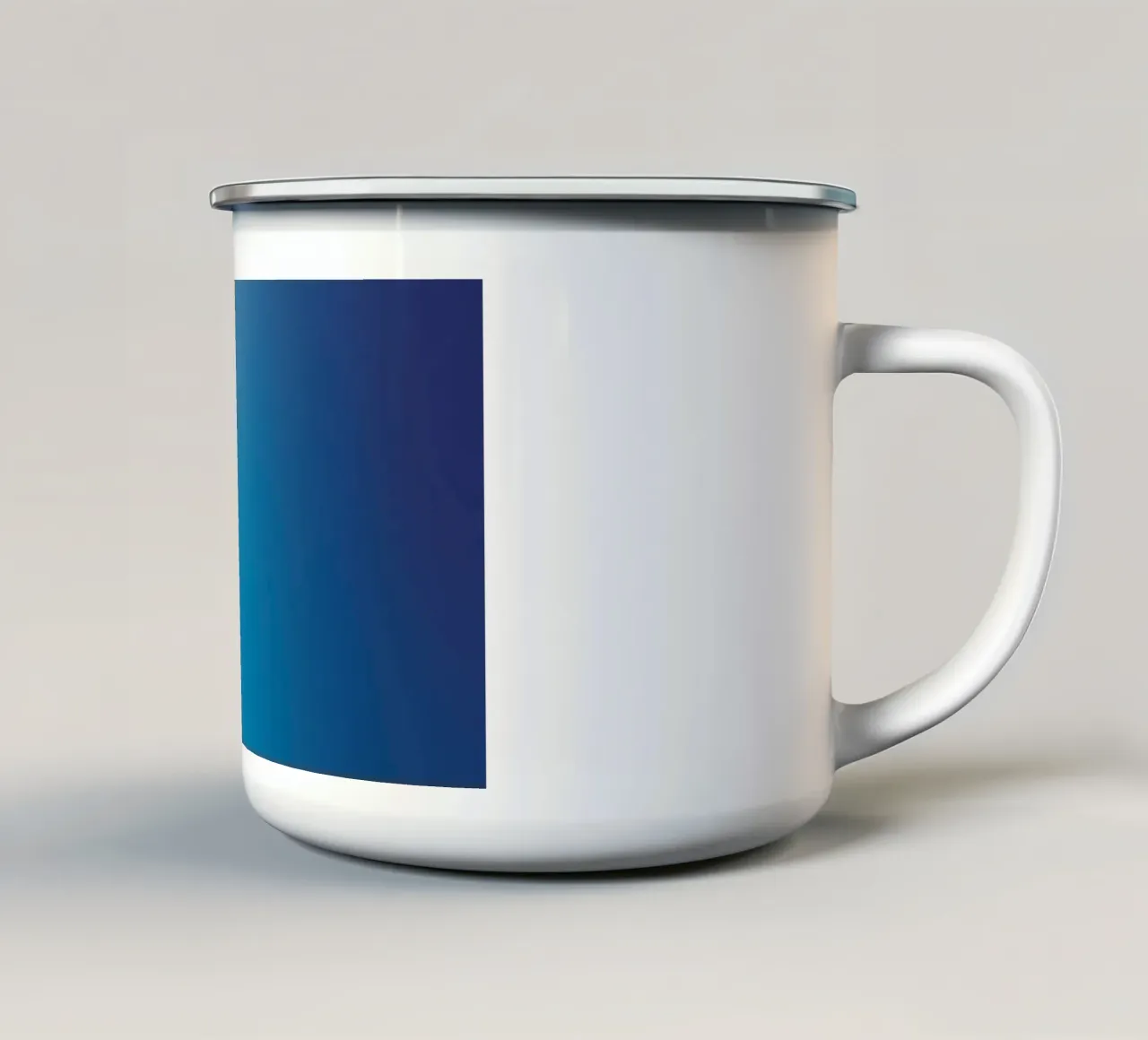 Déroulement en douceur Minuit mug en émail de Katja Stehle Design