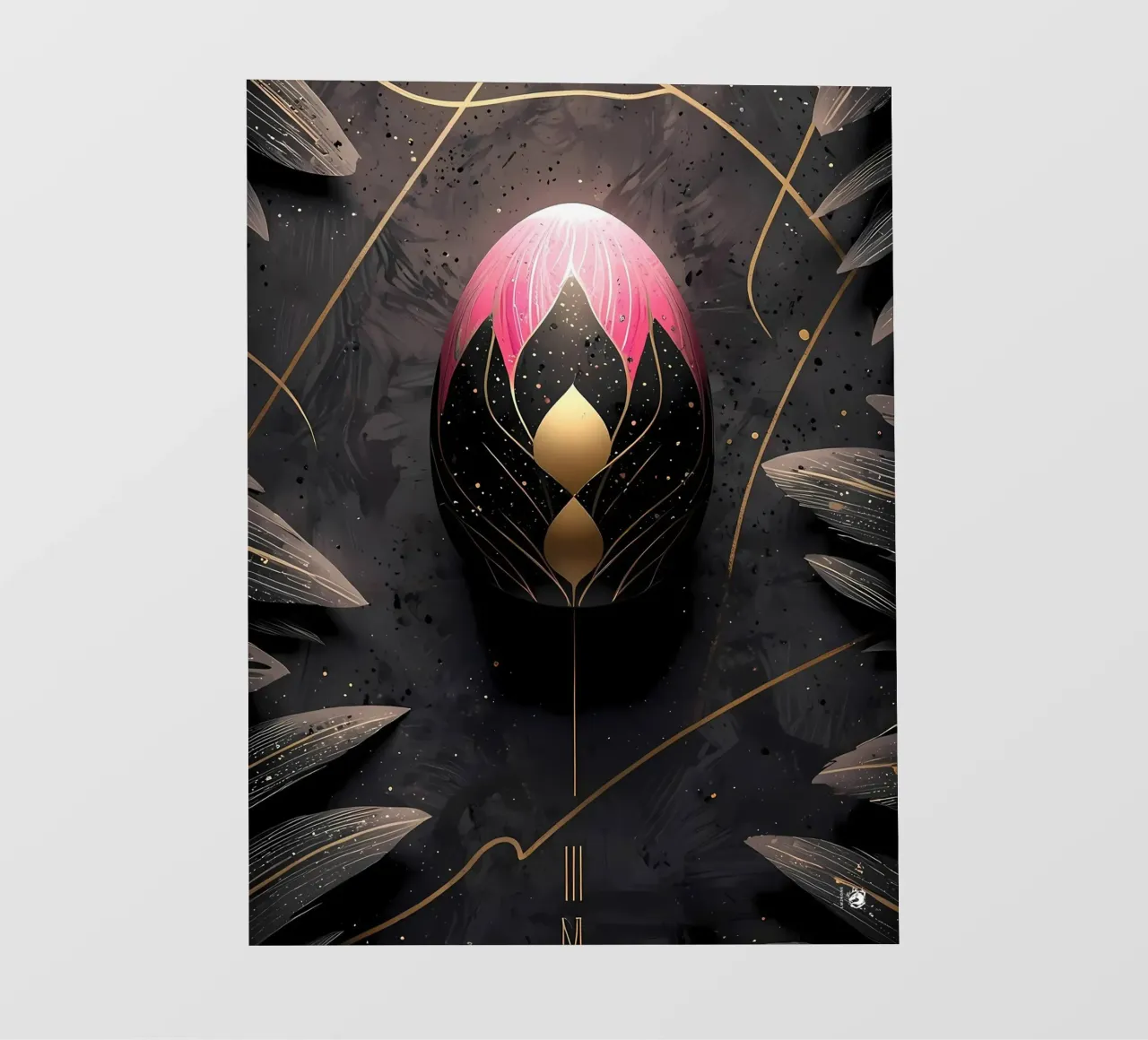 Modern Easter egg fotobehang van LM2Kone