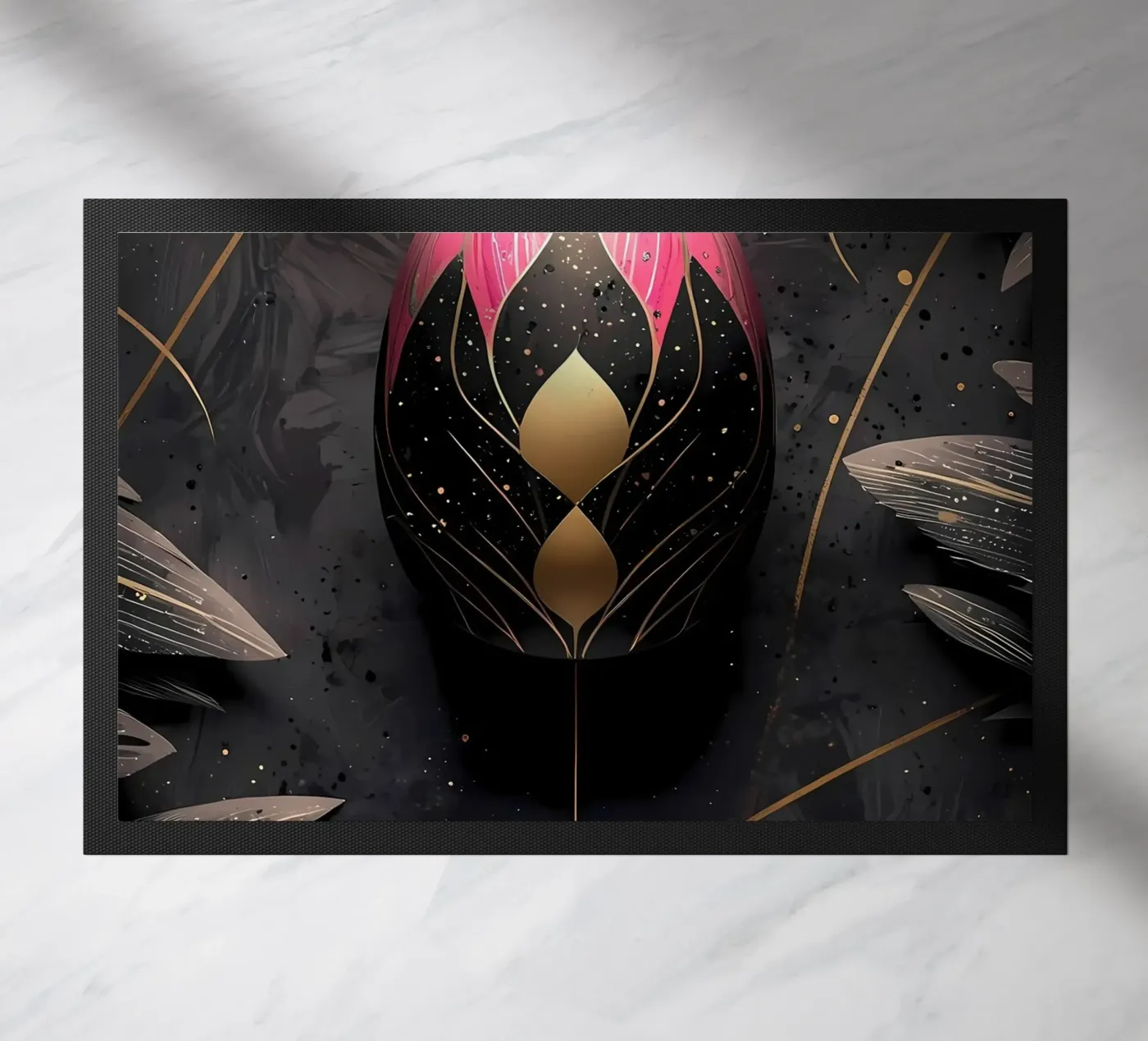 Modern Easter egg paillasson de LM2Kone