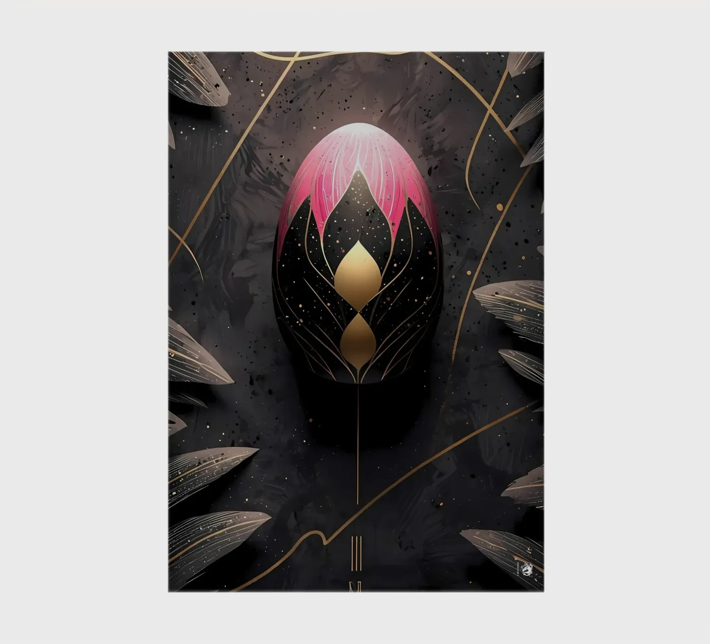 Uovo di Pasqua moderno diario da LM2Kone