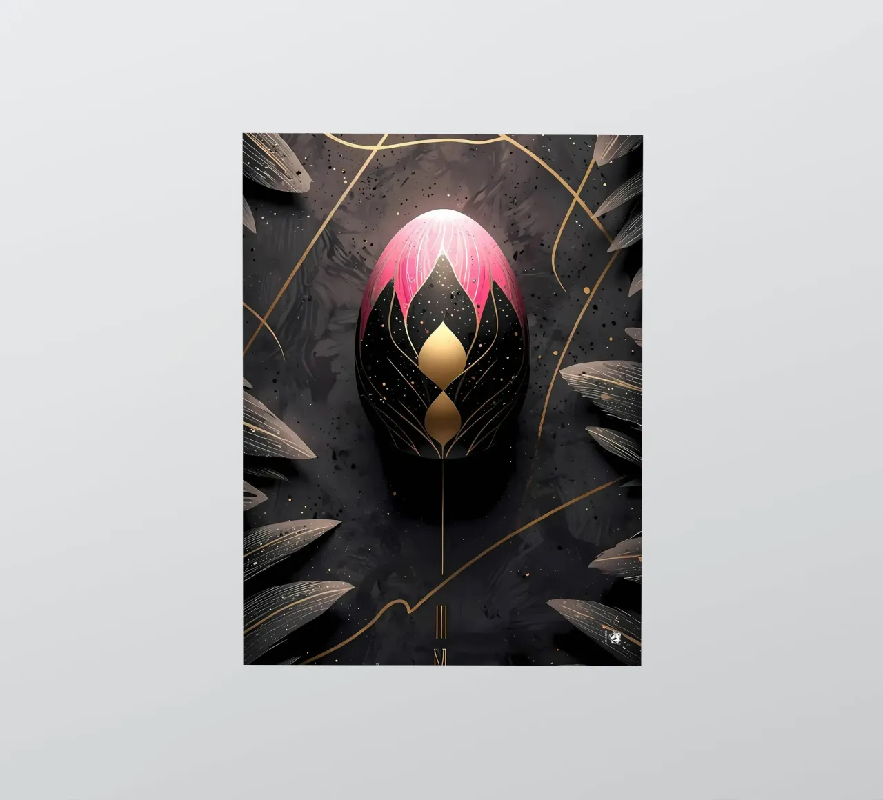 Modern Easter egg sticker by LM2Kone
