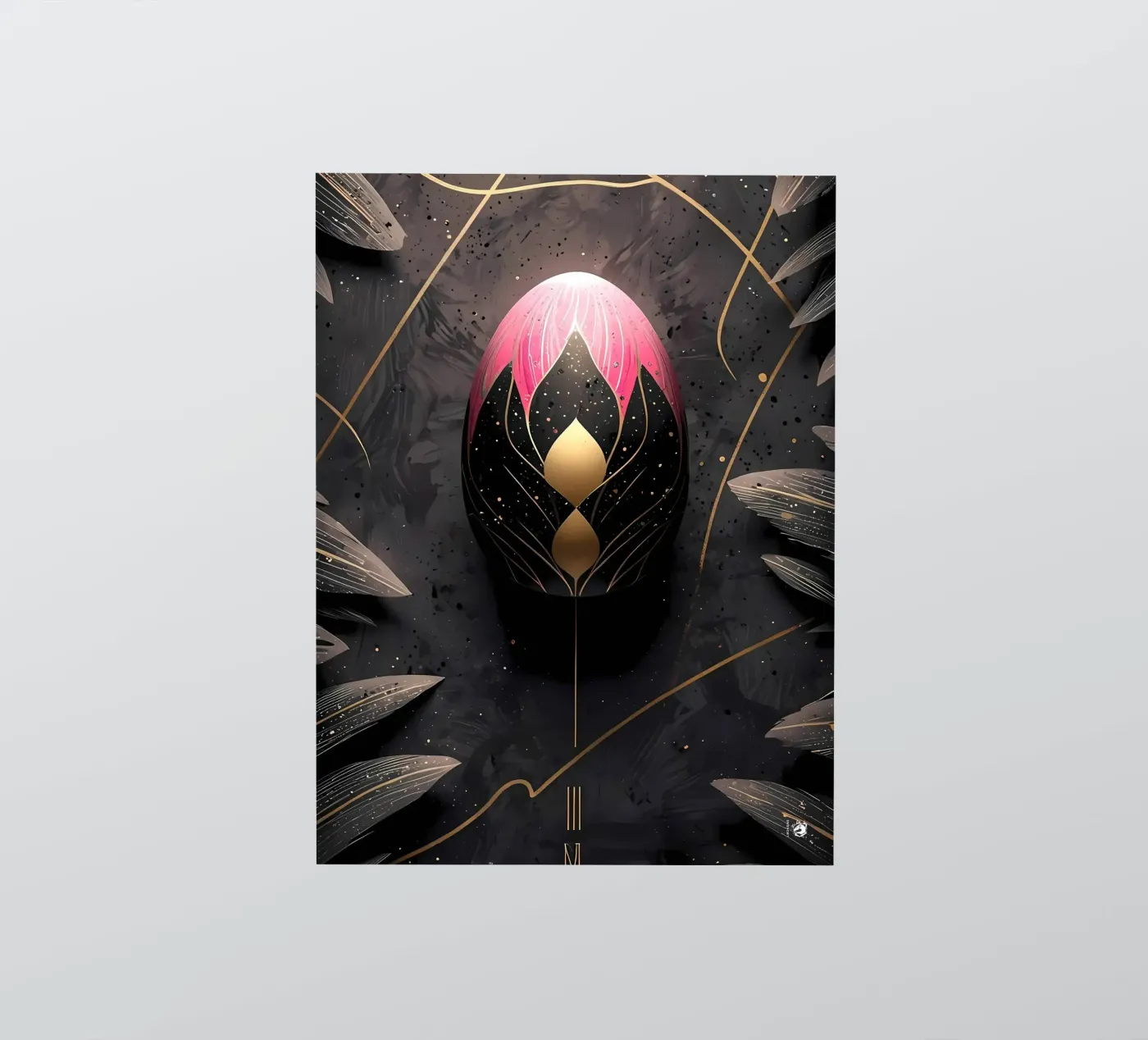 Modern Easter egg sticker by LM2Kone