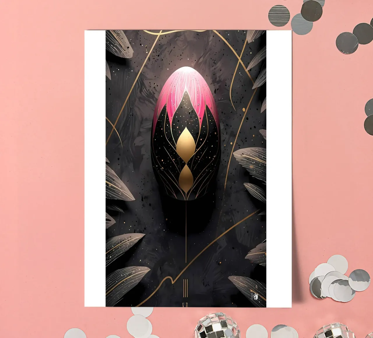 Modern Easter egg sticker sheet by LM2Kone