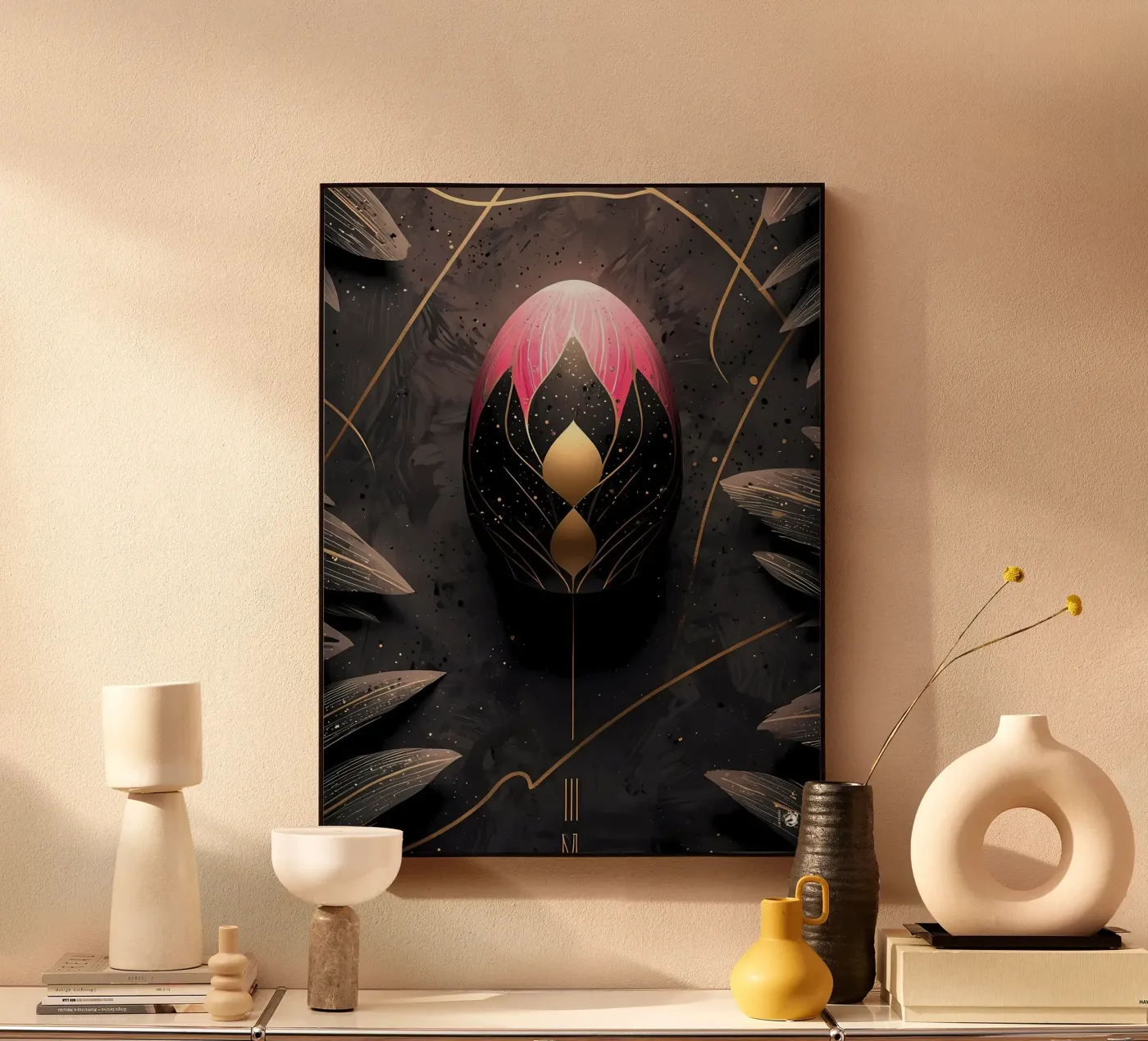 Modern Easter egg acryl van LM2Kone