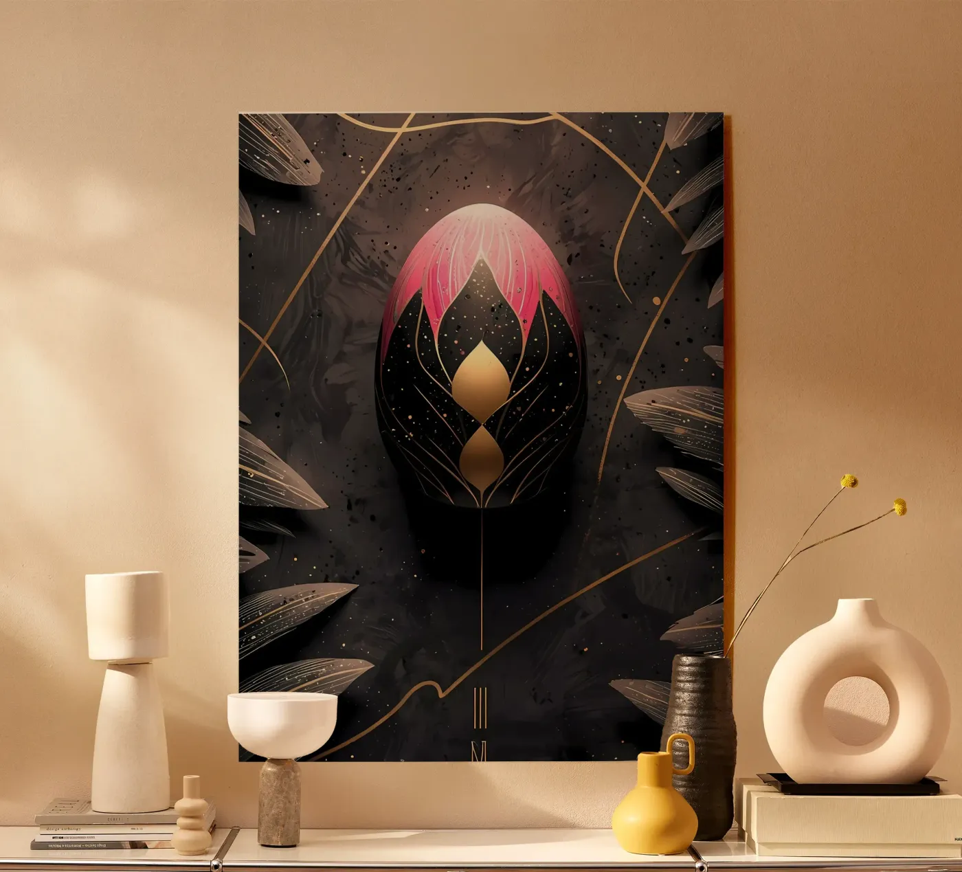 Modern Easter egg acryl van LM2Kone