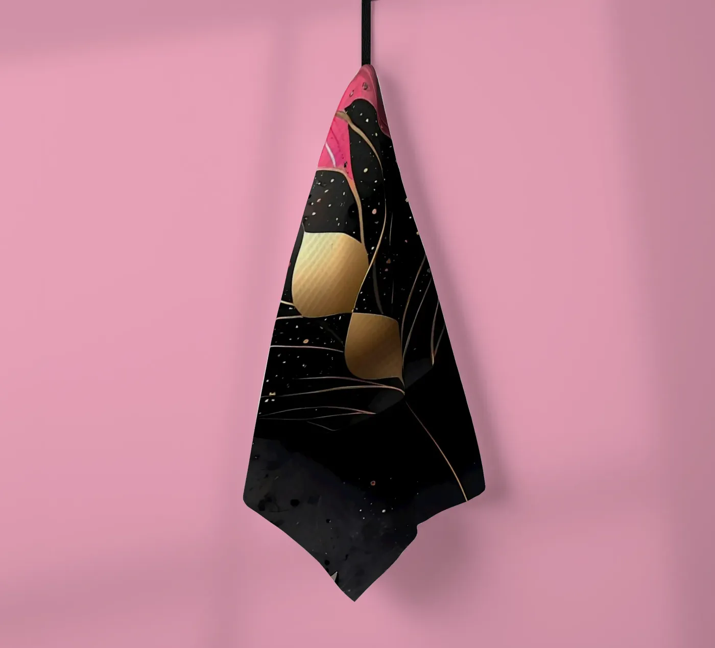 Modern Easter egg Geschirrtuch von LM2Kone