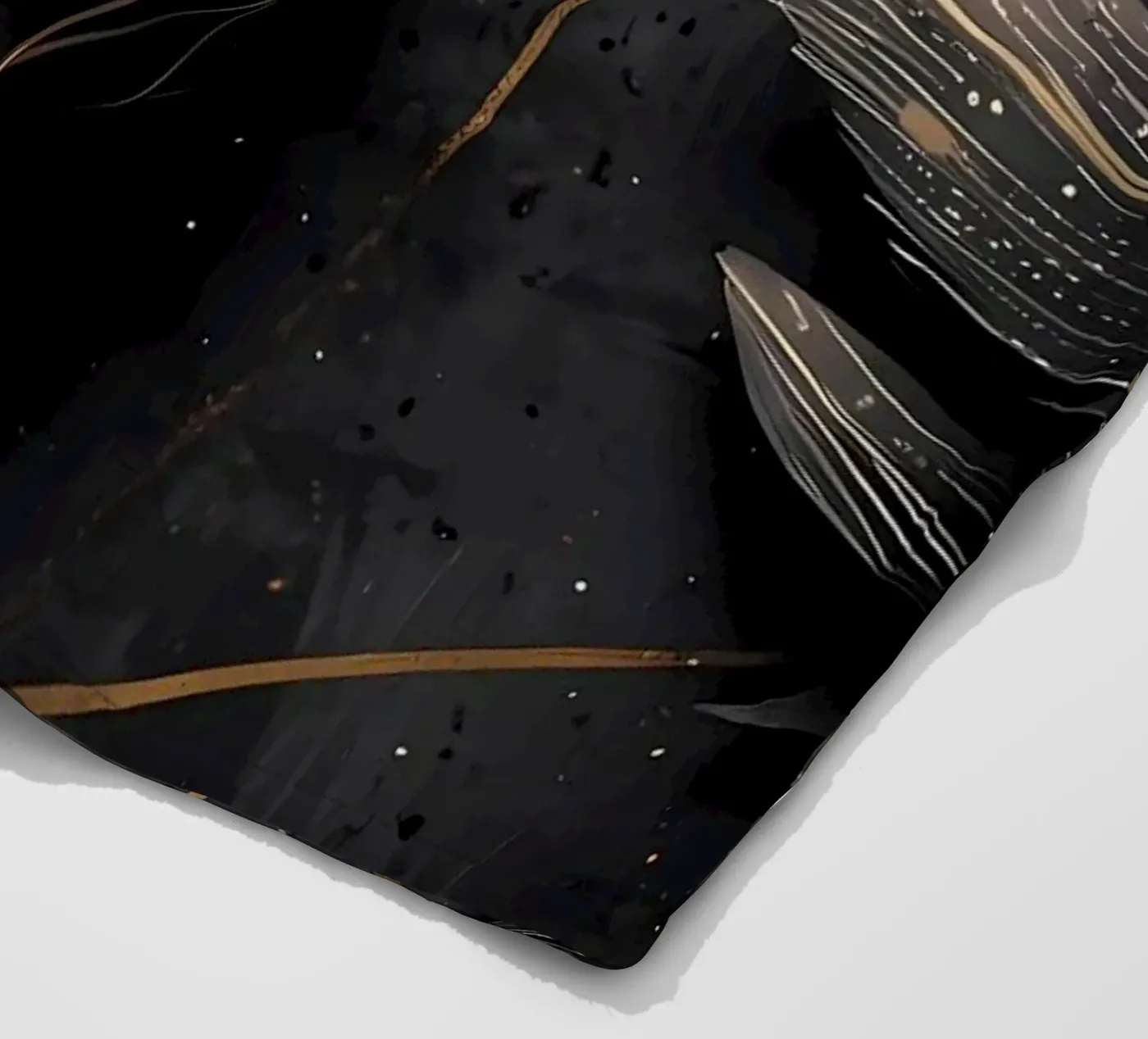 Modern Easter egg fleece blanket by LM2Kone