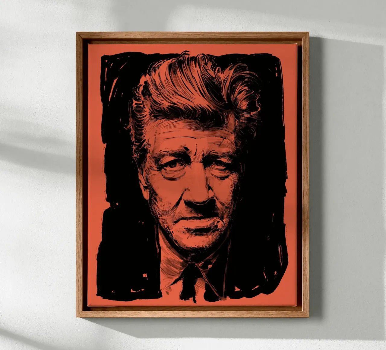 David Lynch canvas by DrawDraw